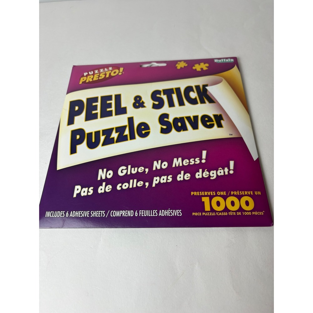 Buffalo Games Puzzle Presto Peel Stick Puzzle Saver For 1000 Pc Puzzles‎ Sealed